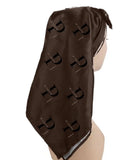 Logo silk scarf